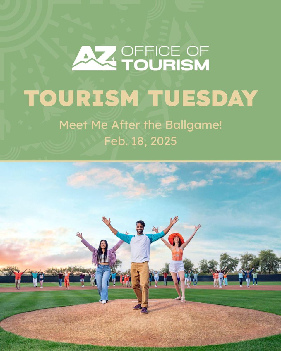📰 In today's edition of Tourism Tuesday:

🗓️ Save the Date: GCOT set for July 16-18, 2025
🎉 Tempe Tourism reveals new logo &amp; updated brand 
📲 Oro Valley launched new app to help visitors get the most out of their trips

Read Tourism Tuesday: shorturl.at/yNVn4