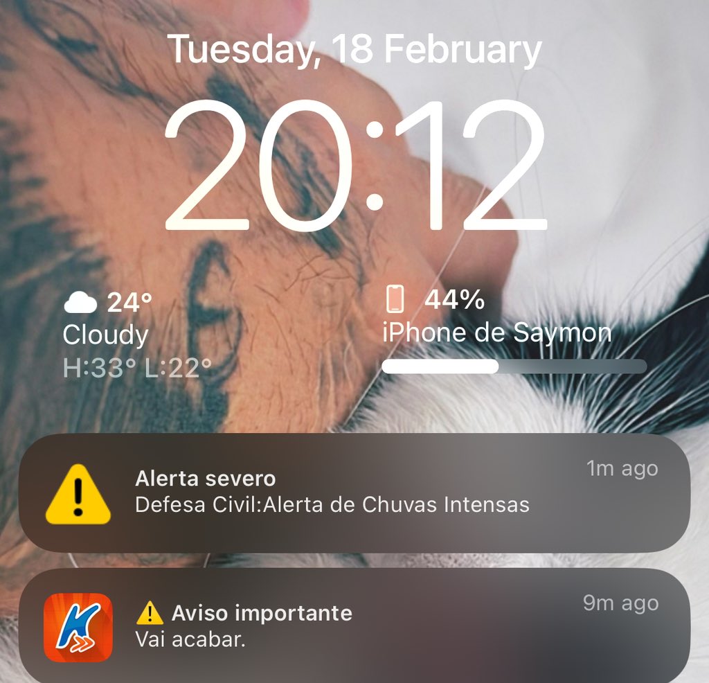 é <a href="/kabumcombr/">Ninja do KaBuM!</a> no ritmo que tá essa chuva aqui na zona norte de São Paulo vai acabar tudo mesmo