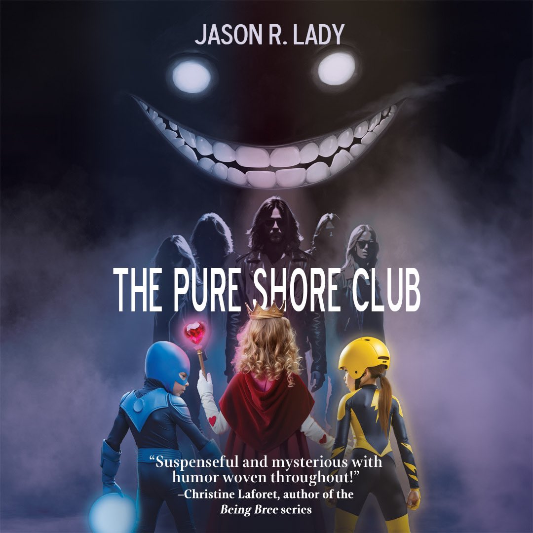 Coming 2/20 everywhere books are sold online! My new book The Pure Shore Club- Mystery! Fantasy! Action! Adventure! Fun! For young readers and the young at heart. There’s still time to preorder a discounted copy at blackrosewriting.com/youngadult/p/t…
