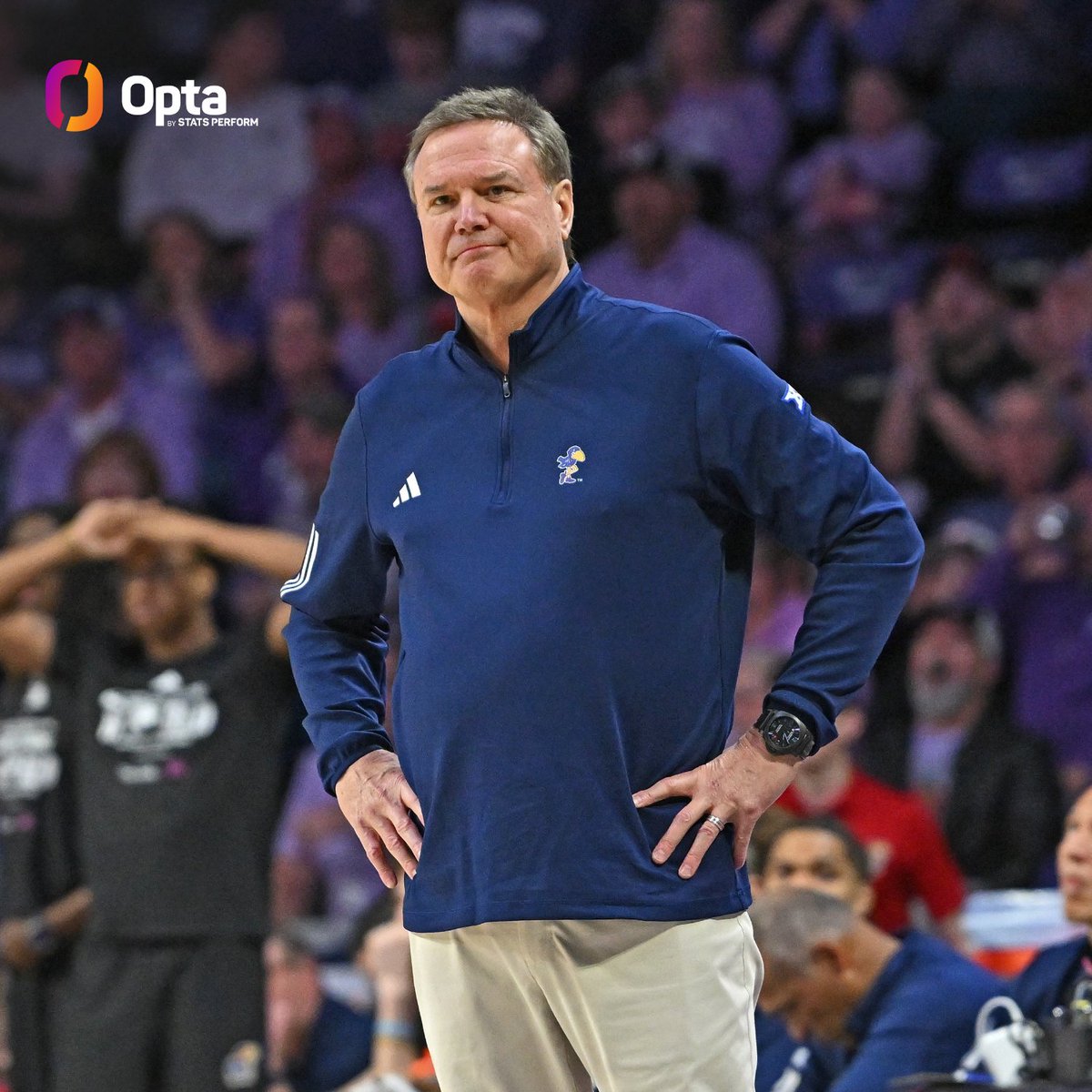 OptaSTATS's tweet image. Tonight marks the first time Kansas has lost by 30+ points to an unranked opponent since the AP Poll began in 1948-49.

They were the only current Division I school that had never suffered a 30-point loss to an unranked team in the AP Poll era.