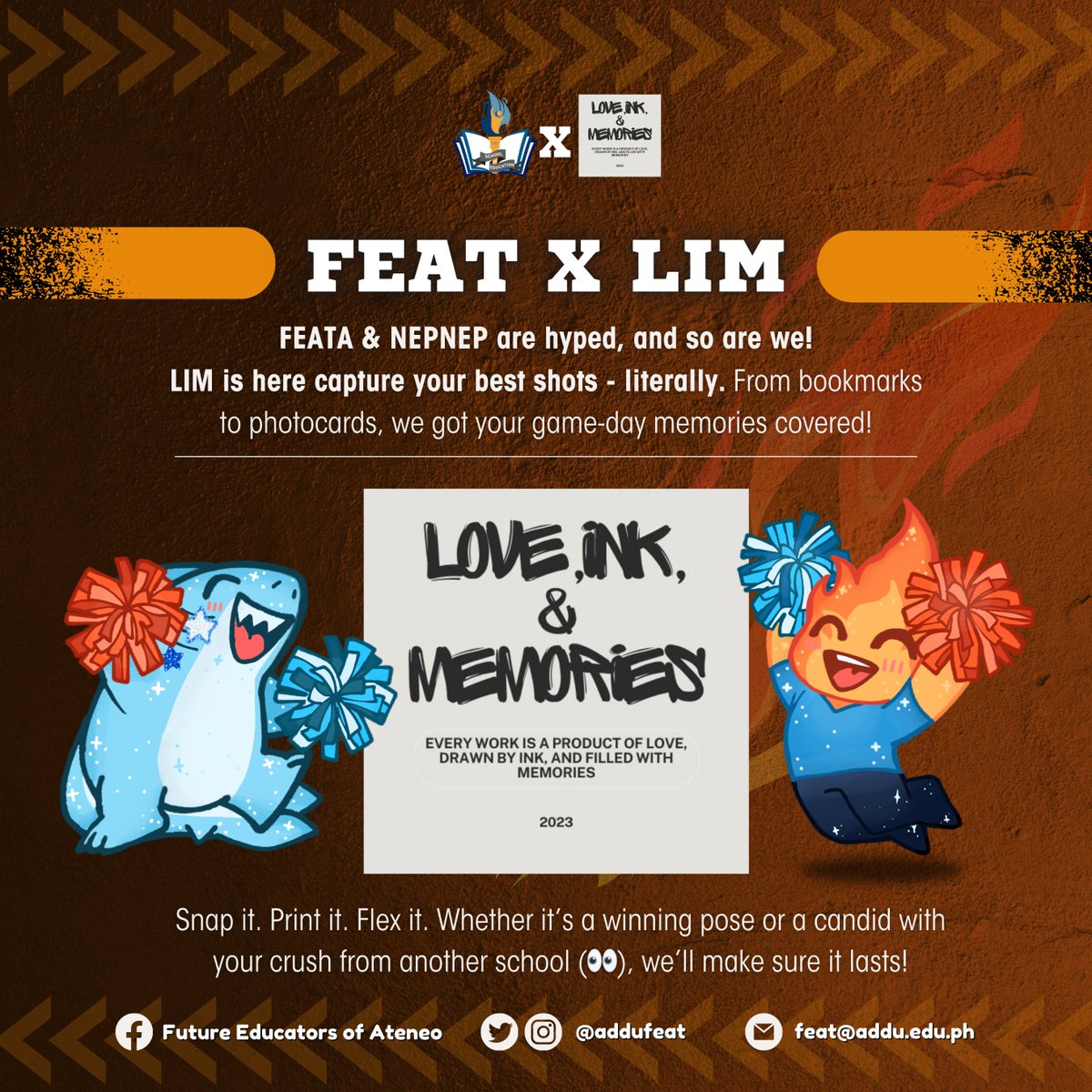 addufeat's tweet photo. 𝐅𝐄𝐀𝐓 𝐱 𝐋𝐈𝐌 | 𝐒𝐭𝐫𝐨𝐧𝐠𝐞𝐫 𝐓𝐨𝐠𝐞𝐭𝐡𝐞𝐫!

A partnership built on passion, teamwork, and excellence! Join us as we level up the game and break new limits! 🏆

𝐏𝐚𝐠𝐬𝐢𝐛𝐨𝐥 𝐧𝐠 𝐊𝐚𝐦𝐩𝐞𝐨𝐧

#FEATLigaSeason2 https://t.co/gqigtUrsOP