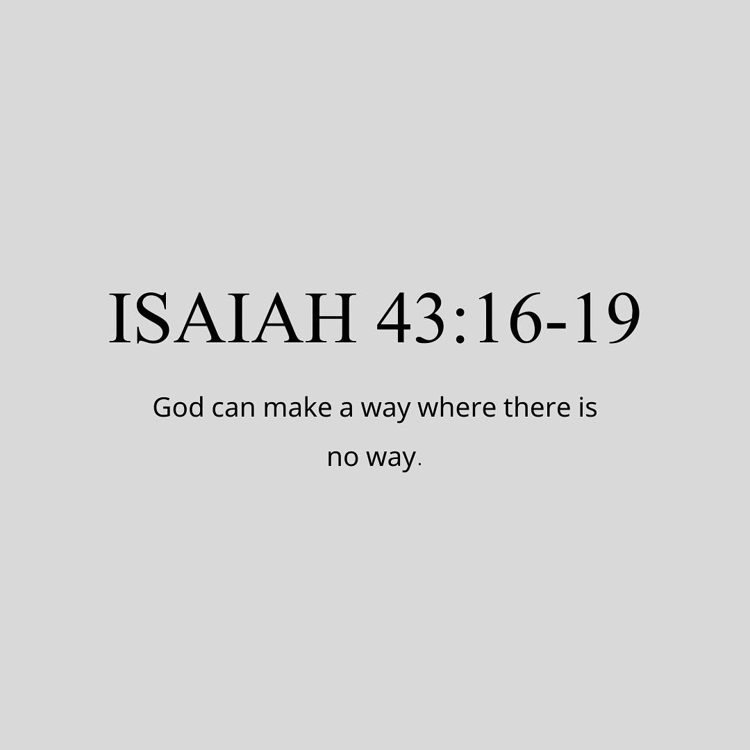 Holy__Bible1's tweet photo. Isaiah 43:16-19 https://t.co/kMTPR5gsJo