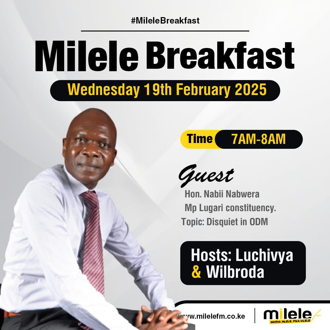 Wasaa wa Kikao Leo tubaangazia msimamo wa chama cha ODM baada ya uchaguzi wa #AUCElections  #LuchivyaNaWilbrodaMilele