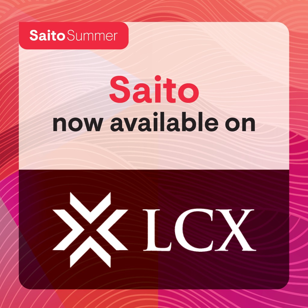 SaitoOfficial's tweet photo. Short term hype often overshadows true value, but there is still good out there.

Our listing with @lcx is primarily motivated by:
1. Interest in fundamental advancements
2. Saito's development track record

Any firm who can spot true value is a welcome friend of ours. https://t.co/VWvHn7qHTm