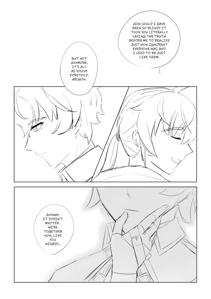 Zed_August's tweet photo. now renamed be gay do crime AU, a scene from my head
read R->L 
(1/4)
#archrel #アカエリ #아칸에릴 #MaplestoryM #메이플스토리M #メイプルM https://t.co/fOXqD3ISSU