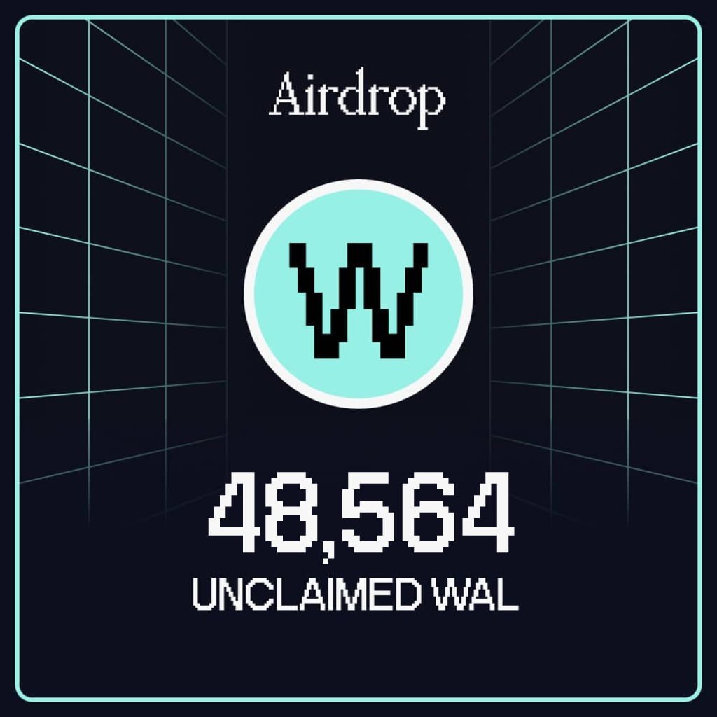 WALRUS AIRDROP NFT 🪂 Congratulations! All users are eligible. The Walrus  Airdrop NFT sent your #Sui wallet address. Please check now! 🙏 Show your  $WAL token you get & your #Sui wallet