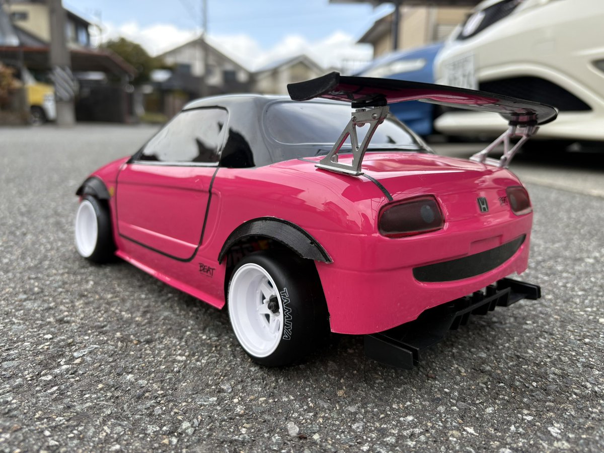 PerfectGarapon's tweet photo. 一応形にしてみた…
まだ仮の姿です…
車高はこの高さが限界です😆 https://t.co/zPVkeYcPPb