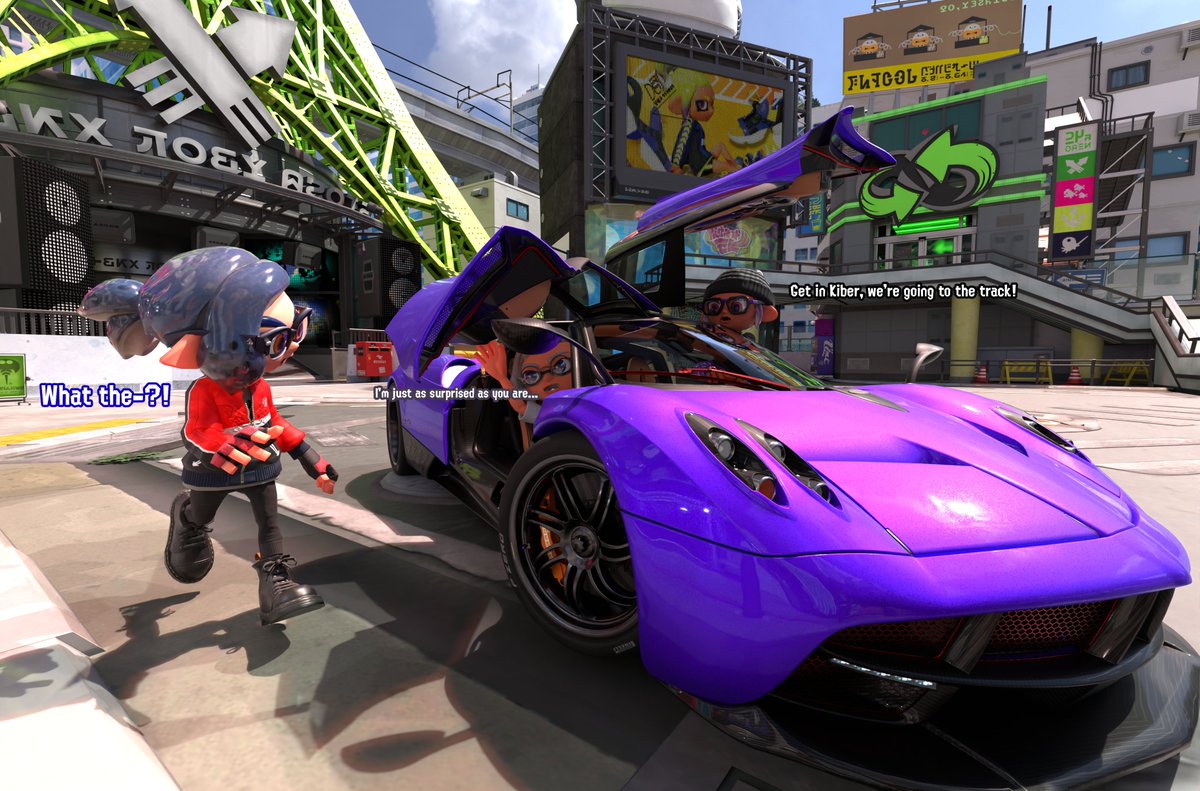 GeizCr's tweet image. "Kiber get in, we're going to Mcdonalds!"
Geiz got a new car! or well one of the first he's rendered with. Road Trip🛣️?
Featuring :
-@kiberSix
- @RogerDatSoldier
map setup: @/octosniperx
#Splatoon3 #splatoonart #blender3d #スプラトゥーン