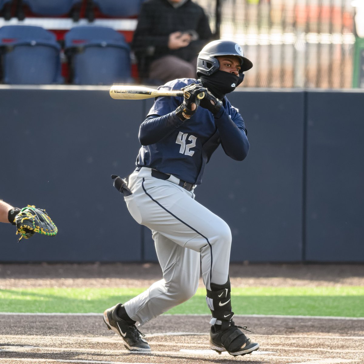 GtownBaseball's tweet photo. 📸 vs. George Mason

#HoyaSaxa https://t.co/hwwhpX2Xrb
