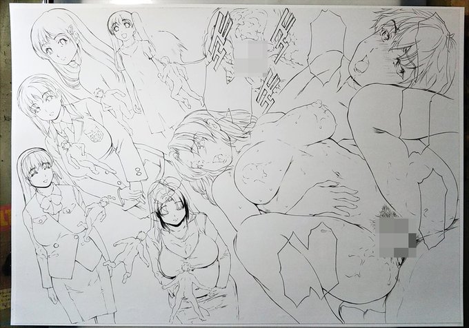 Skeb023進捗です。

9時から5時までの恋人13話受精シーンアナザー

膣出しした息子の精子が息子の分身になってそれまでの母雪絵の人生を駆け抜けて行って自分が胎内にいた頃の雪絵の子宮に還る、という見開き2Pマンガです。

( ˙ω˙ ).。o(社会人時代の母・雪絵は何の仕事してたんじゃろw) 