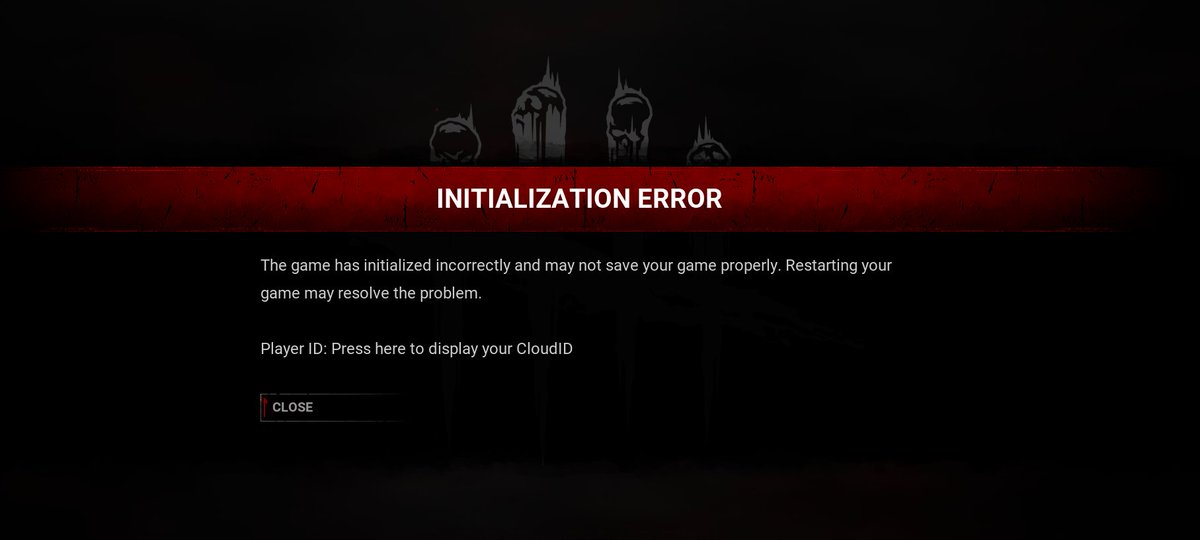 BigSteveGaming's tweet photo. @KissMyMetaAxe @DeadbyDaylight @DeadbyDaylight I can't login either.. https://t.co/nGOnwjeMv9