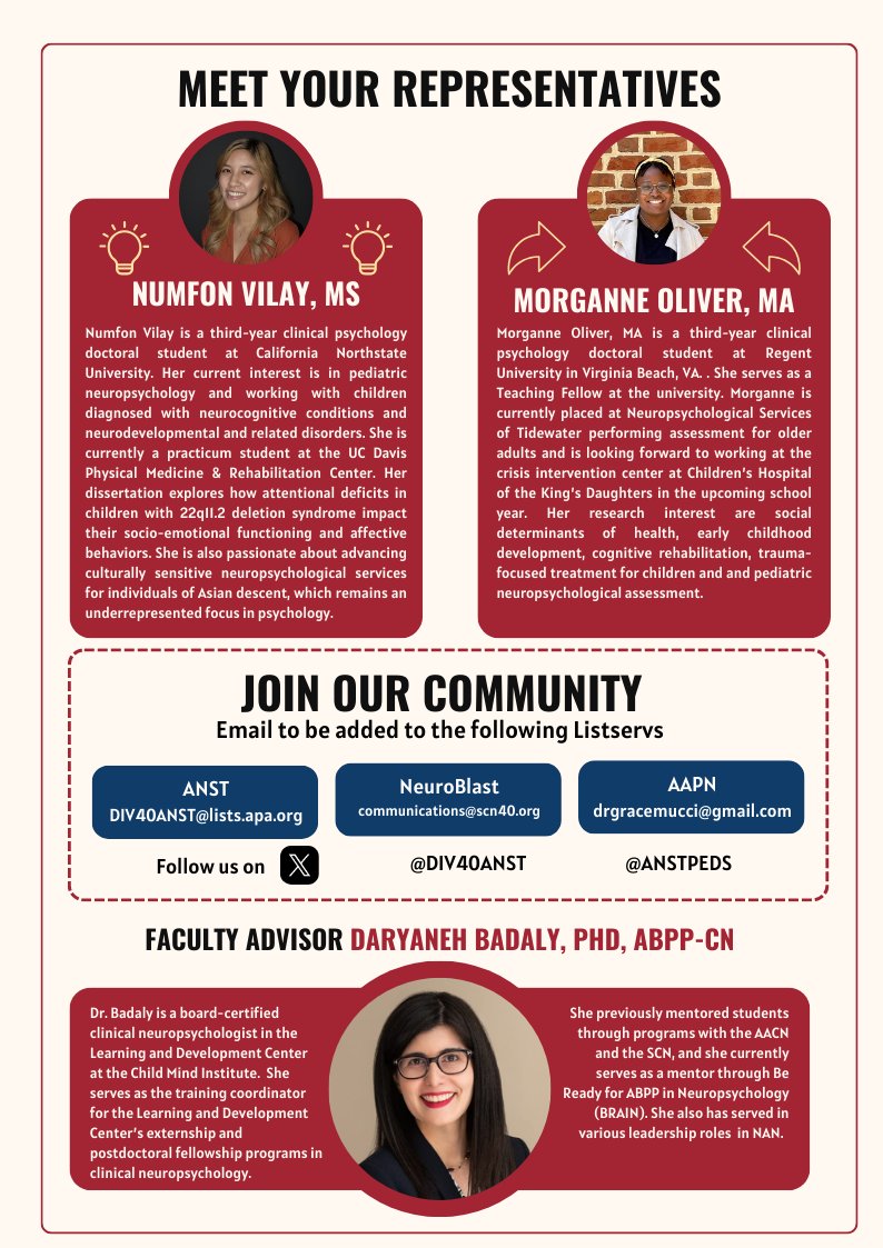 AnstPeds's tweet image. Also, check out our latest newsletter! We are excited to announce our new representatives and faculty advisor, and upcoming spring events/talks!
Check out pg. 3 for ways to stay connected!