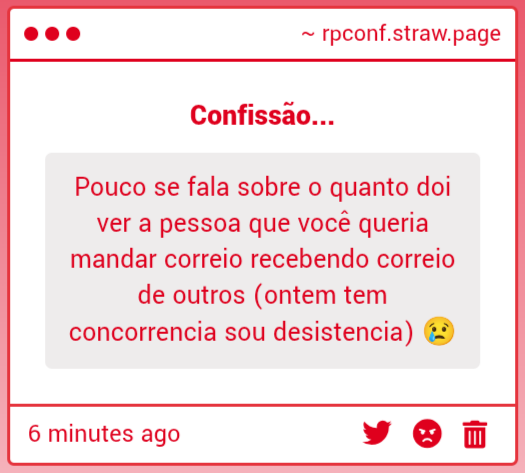 confidenterp's tweet photo. Fiquei triste agora
— 📷 https://t.co/ZSl7eDURvA