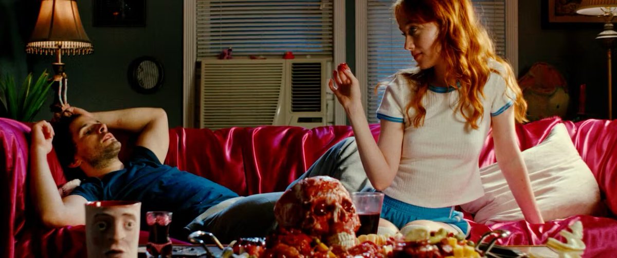 “Love is hard, even harder when the girl you've fallen head over heels for is a mysterious mukbanger. Blood, guts, and food galore.”

Watch the trailer for CANNIBAL MUKBANG on <a href="/DreadCentral/">Dread Central</a> to see why this love story is one for the bloody ages: youtube.com/watch?v=___HMw…