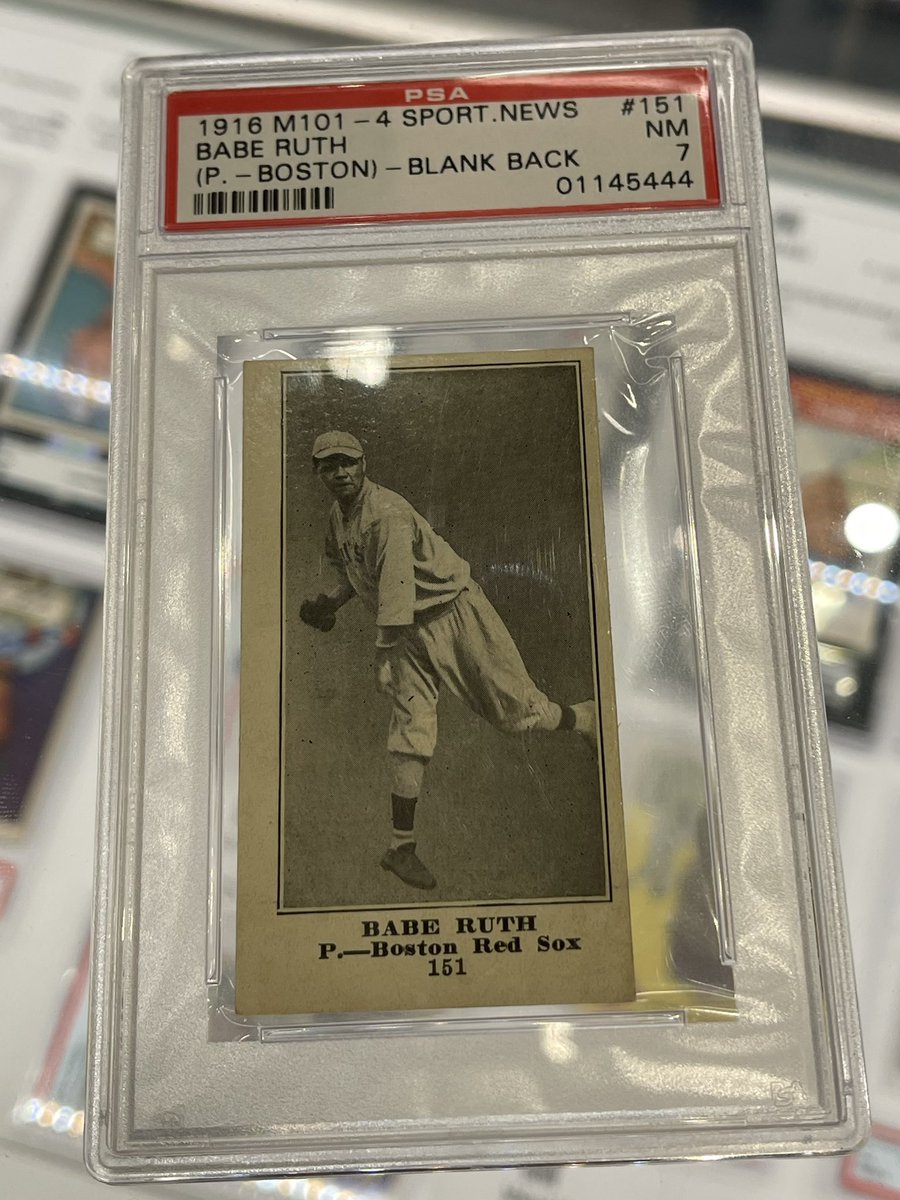 CollectibleNet's tweet photo. Yeah, if you’re into collecting but not following us..you’re doing it wrong! 
1916 Ruth rookie / 1933 Gourley Gehrig AUTO / Ohtani Gold 1/1 Auto @Heritage_Sport @HeritageAuction https://t.co/oUW9CA9hEC
