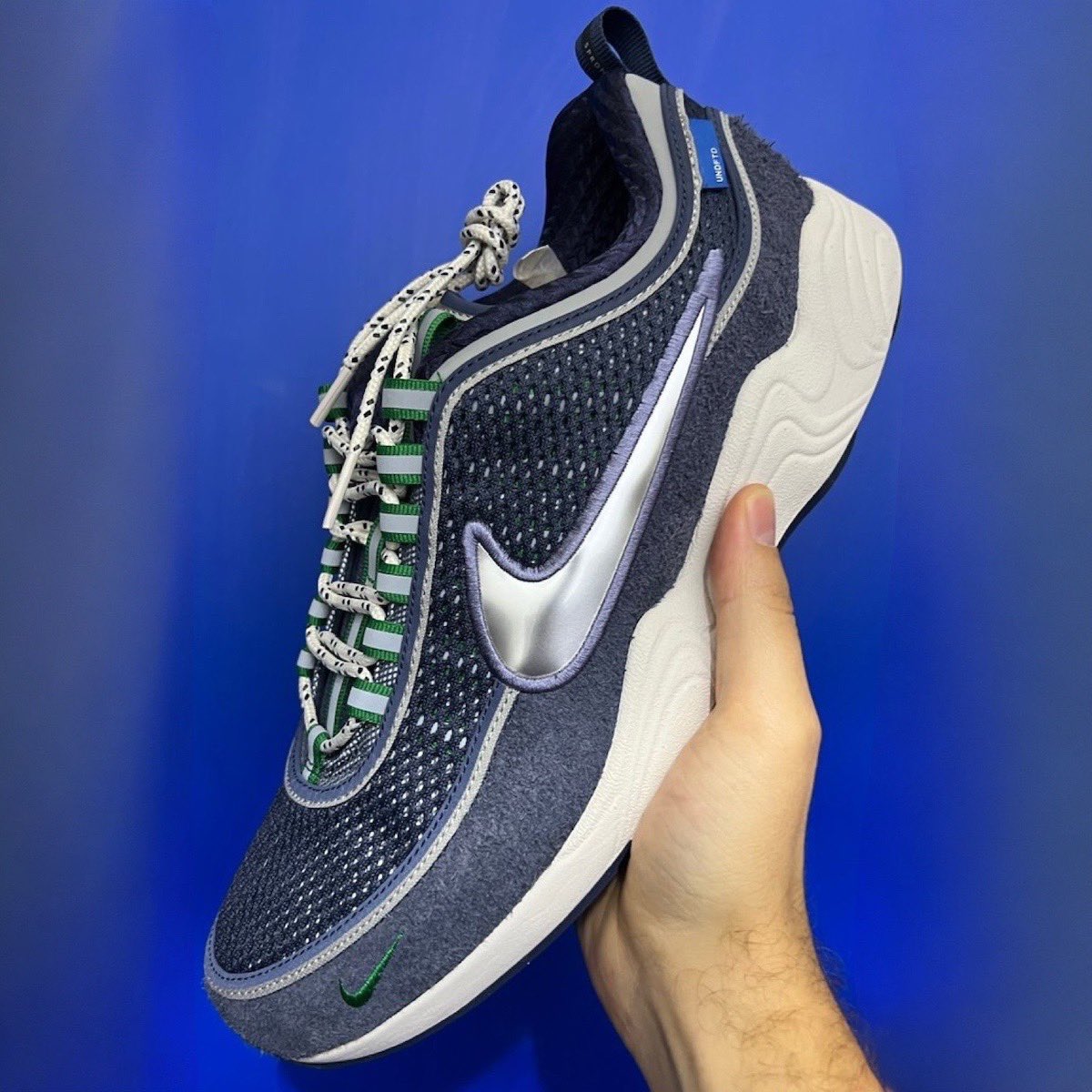 UNDEFEATED x Nike Air Zoom Spiridon SP “Thunder Blue”が近日発売