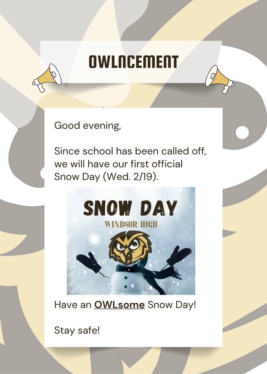 Windsor High tweet media