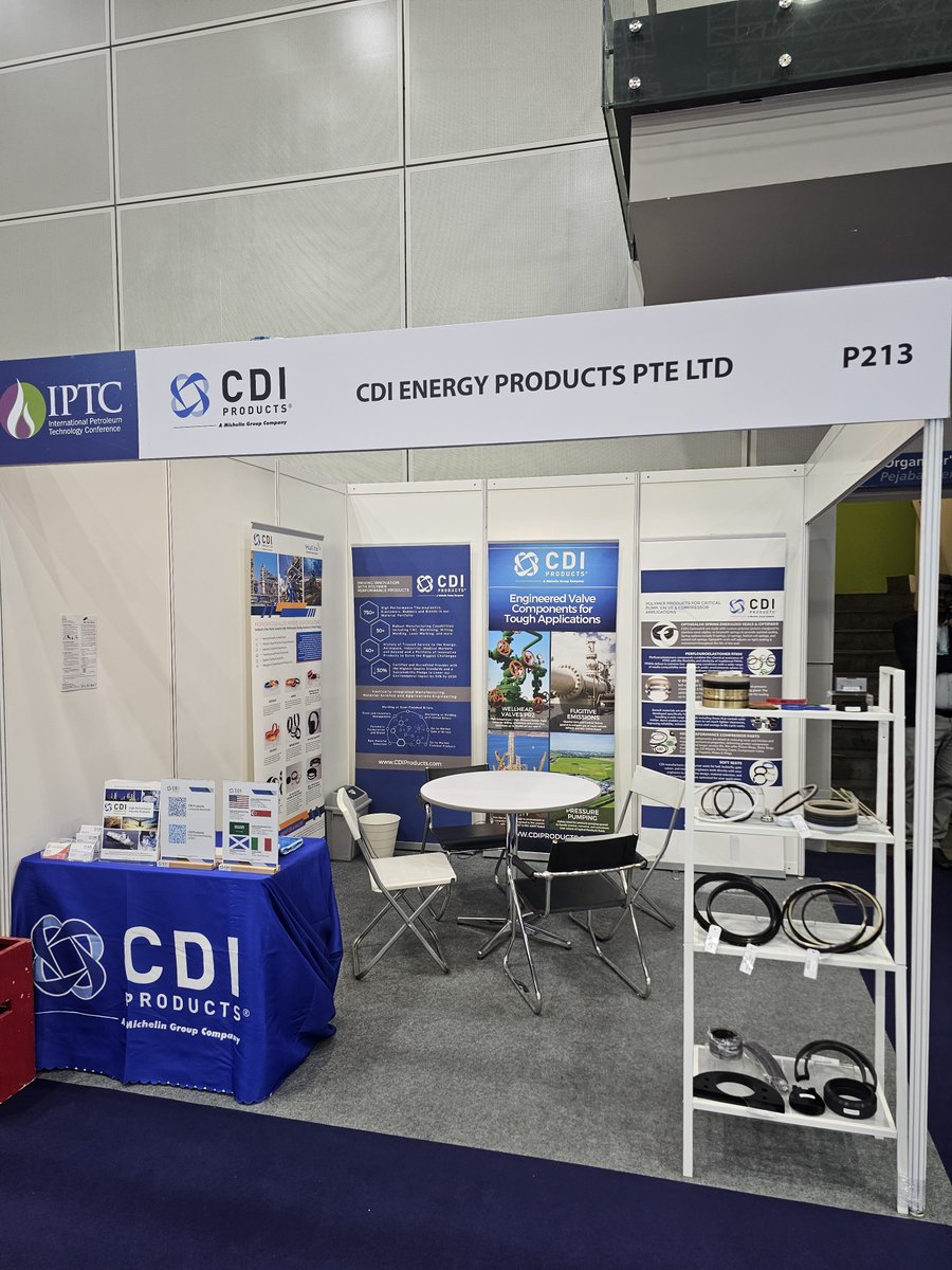 CDIProducts's tweet image. CDI Products is currently exhibiting at the International Petroleum Technology Conference. Visit stand P213 to meet our team and learn more about our engineered solutions for the industry!
@iptc_net_org
#IPTC2025 #CDIProducts