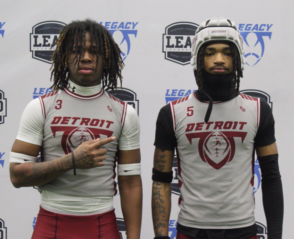 Legacy Football Organization (@legacymi_fball) on Twitter photo ⭐️Legacy Statewide 7on7 HS League Week 3 MVPs⭐️
Detroit Grey
Offense: Jbreed Edmonds - WR - Redford Union - 2027
Defense: Deon Smith - DB - Redford Union - 2026
<a href="/Legacy_Recruit/">Legacy Recruiting</a> <a href="/LegacyDetroitMI/">Legacy Detroit</a> <a href="/gamebreakerhg/">GameBreaker</a> <a href="/TheD_Zone/">The D Zone</a>
#legacy #jointhemovement #7on7 ⭐️Legacy Statewide 7on7 HS League Week 3 MVPs⭐️
Detroit Grey
Offense: Jbreed Edmonds - WR - Redford Union - 2027
Defense: Deon Smith - DB - Redford Union - 2026
<a href="/Legacy_Recruit/">Legacy Recruiting</a> <a href="/LegacyDetroitMI/">Legacy Detroit</a> <a href="/gamebreakerhg/">GameBreaker</a> <a href="/TheD_Zone/">The D Zone</a>
#legacy #jointhemovement #7on7