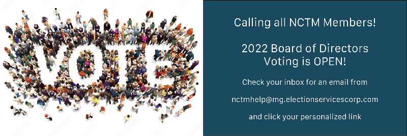 AmyLucenta's tweet photo. NCTM and NCSM Elections are OPEN for voting! - https://t.co/wZuBQwrNar https://t.co/pSN0IVbU7b