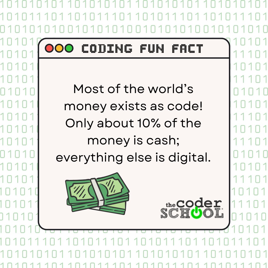 ThecoderschoolN's tweet image. I guess you could say coders are rich💰

#techthoughts #thecoderschool #hendersonnv #lasvegas #quotes #learn2code #code4fun #kidswhocode #computerscience
