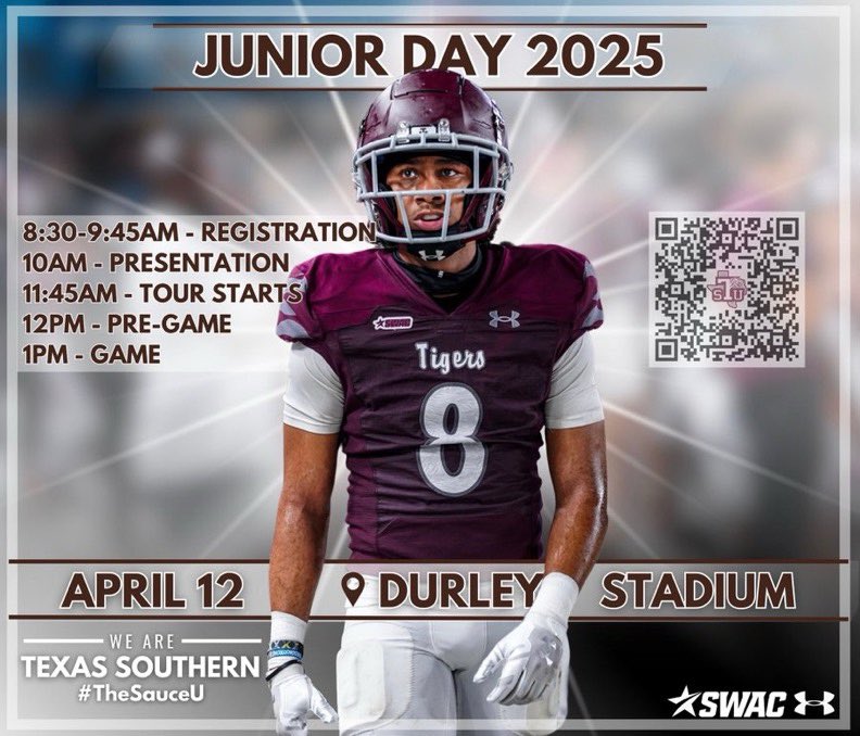 Travis “ Trabo” Arnold Jr (@trabo_6) on Twitter photo Blessed to be invited to <a href="/TexasSouthern/">Texas Southern University</a> Junior day, I will be attending 🙏🏾.<a href="/MrTNT21/">CoachTNorton</a> <a href="/JukeNJive65/">Price Harris</a> <a href="/TheWGamePlan/">Sam Williams</a> <a href="/BubbaC2151/">Bubba Carroll</a> <a href="/dishman_cris/">Cris Dishman</a> <a href="/247recruiting/">247Sports Recruiting</a> <a href="/On3Recruits/">On3 Recruits</a> Blessed to be invited to <a href="/TexasSouthern/">Texas Southern University</a> Junior day, I will be attending 🙏🏾.<a href="/MrTNT21/">CoachTNorton</a> <a href="/JukeNJive65/">Price Harris</a> <a href="/TheWGamePlan/">Sam Williams</a> <a href="/BubbaC2151/">Bubba Carroll</a> <a href="/dishman_cris/">Cris Dishman</a> <a href="/247recruiting/">247Sports Recruiting</a> <a href="/On3Recruits/">On3 Recruits</a>