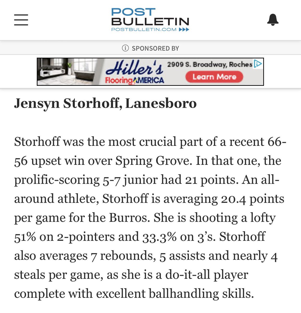 So honored to be included in this! SE MN has incredible talent!