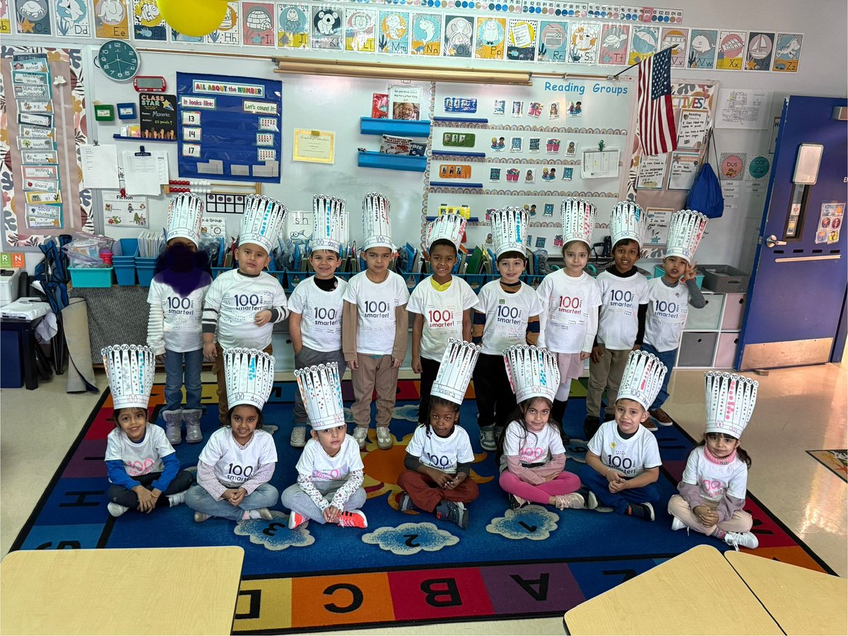 JohnAdamsElem's tweet image. 100 days is something to celebrate...and we're celebrating 100 awesome days in school this year! #BeEager #EagerEagles #100thdayofschool @ACPSk12 #kindergarten @KeenKourtney