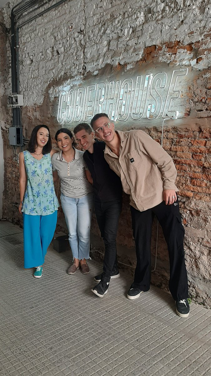 BBrigitte_HR's tweet image. #CoderCamp 🍀🤗 ▶️💡🙌
¡Gracias por invitarme a sumar @LemaNahuel @coderhouse !