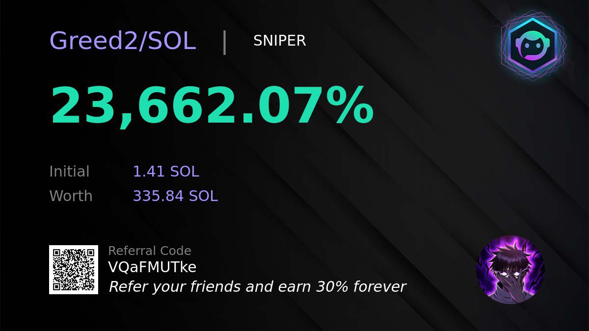 Made banks today
Let’s do 1 SOL giveaway to 5 of you 🤝

Like 
Retweet 
Comment your wallet