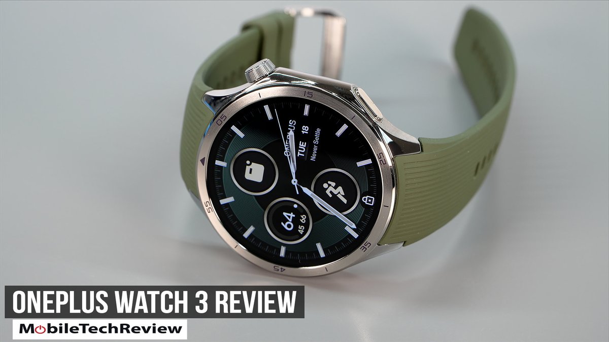 lisagade's tweet image. My review of the OnePlus Watch 3, nice price for what you get with this Wear OS smartwatch. youtube.com/watch?v=D64VxP…