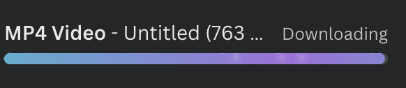 beppeartz's tweet photo. @canva is it normal that is not downloading videos? is loading for ages.. https://t.co/GbvCz28L8a