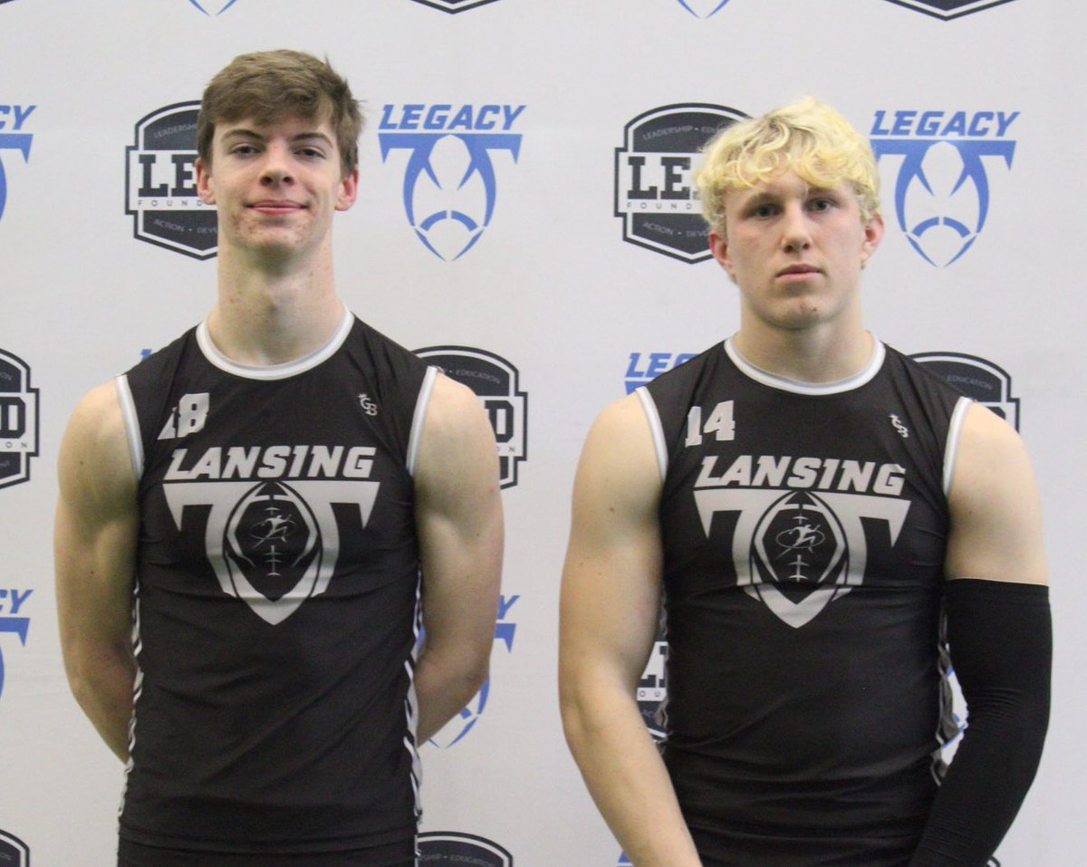 Legacy Football Organization (@legacymi_fball) on Twitter photo ⭐️Legacy Statewide 7on7 HS League Week 3 MVPs⭐️
Lansing Black
Offense: Callahan Peterson - QB - West Catholic - 2026
Defense: Nolan Zbytowski - DB - Portland - 2026
<a href="/Legacy_Recruit/">Legacy Recruiting</a> <a href="/LegacyLansing/">Legacy Lansing</a> <a href="/gamebreakerhg/">GameBreaker</a> <a href="/TheD_Zone/">The D Zone</a>
#legacy #jointhemovement #7on7 ⭐️Legacy Statewide 7on7 HS League Week 3 MVPs⭐️
Lansing Black
Offense: Callahan Peterson - QB - West Catholic - 2026
Defense: Nolan Zbytowski - DB - Portland - 2026
<a href="/Legacy_Recruit/">Legacy Recruiting</a> <a href="/LegacyLansing/">Legacy Lansing</a> <a href="/gamebreakerhg/">GameBreaker</a> <a href="/TheD_Zone/">The D Zone</a>
#legacy #jointhemovement #7on7