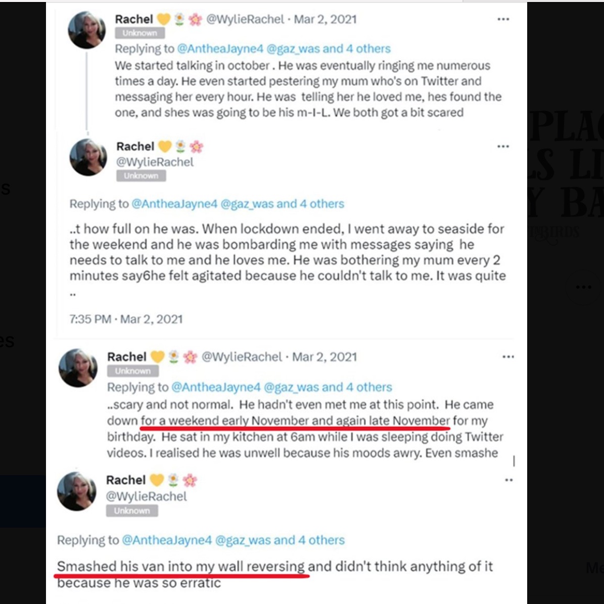 rstrok71's tweet photo. @atalanta2024 @0HappyHopper0 Trevor Coult found his wife online. wonder if she left him when she got her UK citizenship? likely met Gwen and Rachel online as well, using the #scamvan for his conquests rather than to serve #veterans which was what it was meant for. fraud?! YUP. https://t.co/lar5wL8Hkw