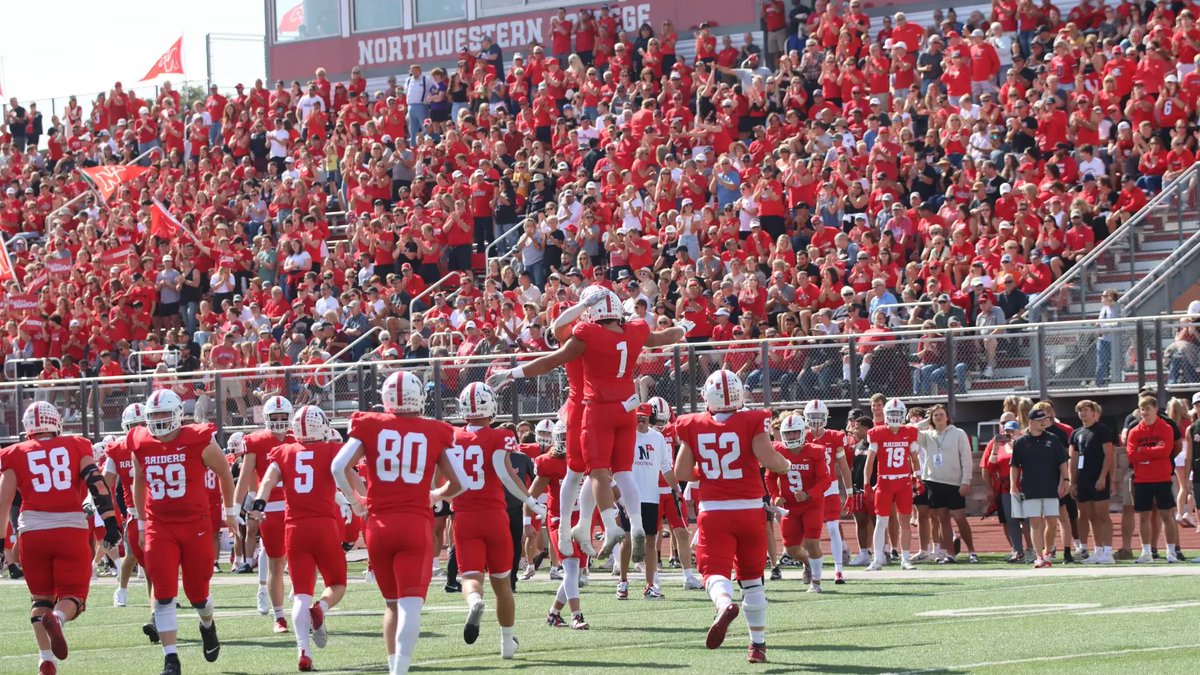 Carlos Navarro (@carlosnava0719) on Twitter photo #AGTG After a great conversation with <a href="/Gregwill_74/">Gregory Will</a> I am blessed to receive an offer from <a href="/nwc_fb/">Northwestern College Football</a> ‼️
#RaidersStandOut
<a href="/CoachK_Johnson/">Coach KJ</a> <a href="/WacoUFootball/">Waco University Football</a> <a href="/RecruitTheU/">Recruit The U</a> <a href="/coachsewardjr/">Holden Seward</a> <a href="/_Coach_King/">Bryant King</a> <a href="/CoachJLaRue/">Jack LaRue, M.S.</a> <a href="/coachmmmcc/">Matt McCarty</a> <a href="/JFakkema80/">Josh Fakkema</a> #AGTG After a great conversation with <a href="/Gregwill_74/">Gregory Will</a> I am blessed to receive an offer from <a href="/nwc_fb/">Northwestern College Football</a> ‼️
#RaidersStandOut
<a href="/CoachK_Johnson/">Coach KJ</a> <a href="/WacoUFootball/">Waco University Football</a> <a href="/RecruitTheU/">Recruit The U</a> <a href="/coachsewardjr/">Holden Seward</a> <a href="/_Coach_King/">Bryant King</a> <a href="/CoachJLaRue/">Jack LaRue, M.S.</a> <a href="/coachmmmcc/">Matt McCarty</a> <a href="/JFakkema80/">Josh Fakkema</a>