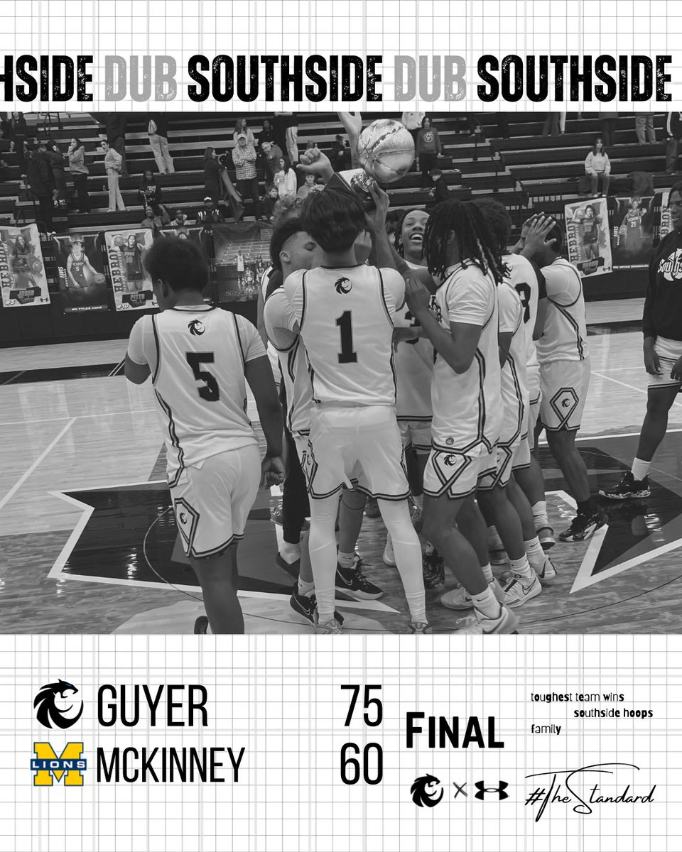 Tough, gritty, 1-0
#TheStandard | #Southside