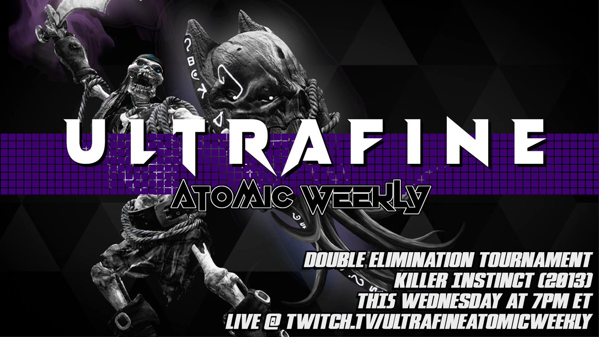 UltrafineWeekly's tweet image. TOMORROW
February 19th, 2025 @ 7pm EST

KI GAMING ON A WEDNESDAY NIGHT. Come hang out with a double elimination bracket for the best fighting game. #PlayKI

Signup: challonge.com/tournaments/si…

Discord (REQUIRED): LINK ON SIGNUP PAGE
