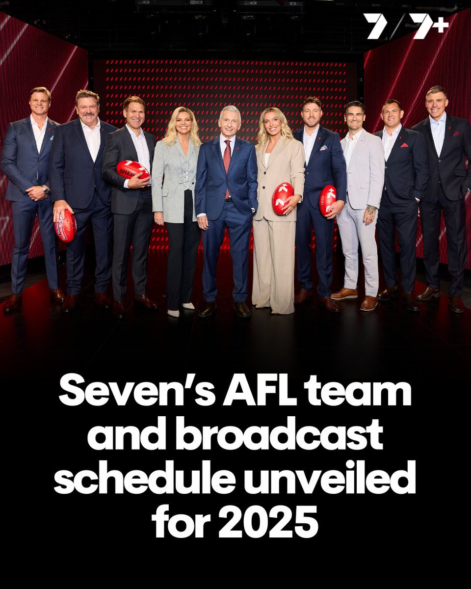 A seven-days-a-week footy lineup in 2025!

Here's everything to look forward to ➡️ 7sport.link/4k6ZeOQ