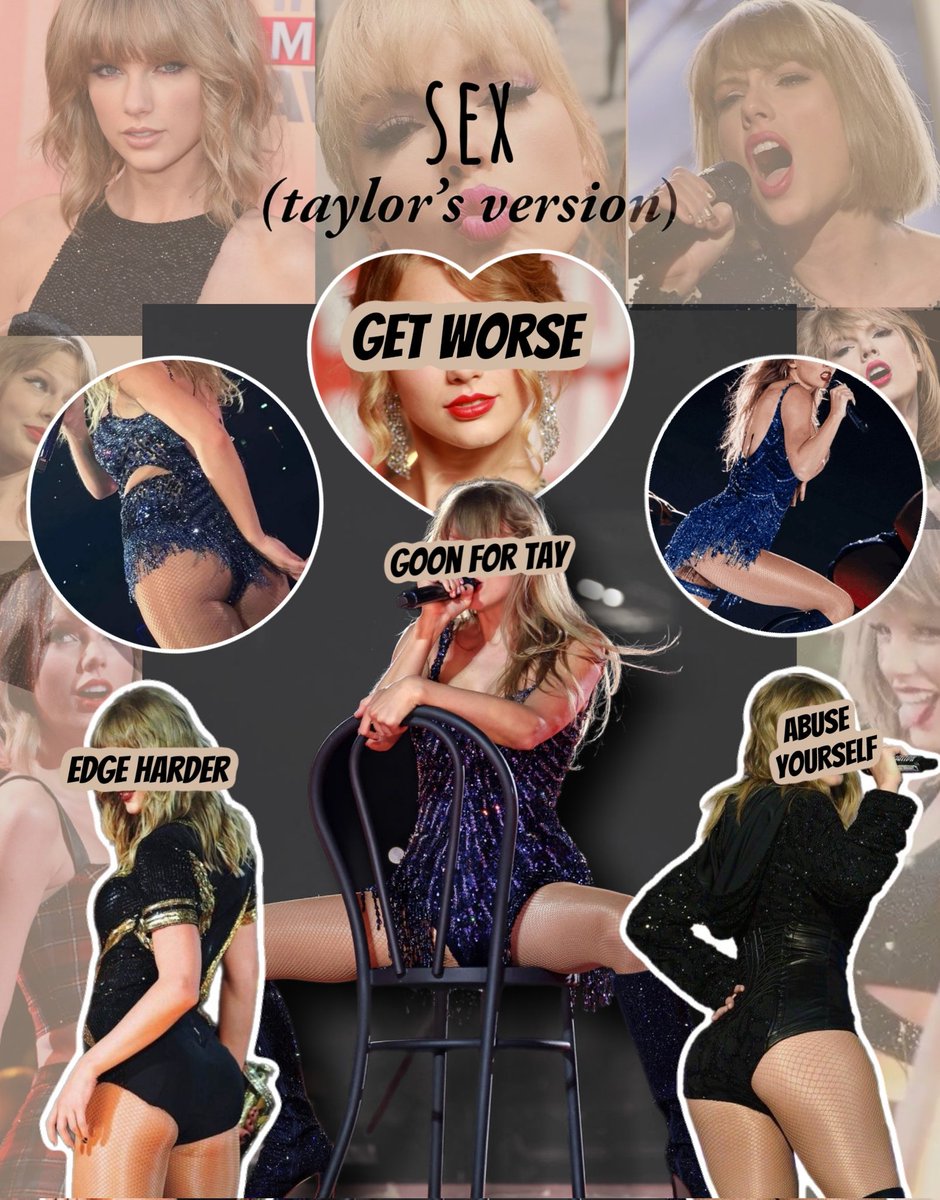 Sex- Taylor's Version!
It's a lot like virginity for you..