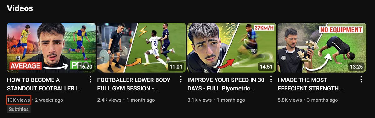 ericproeditor's tweet image. Insane results from my first edited video for Alifootball ⚽️—it got more views combined than all of his previous videos &amp;amp; received tons of positive feedback! 📈🔥