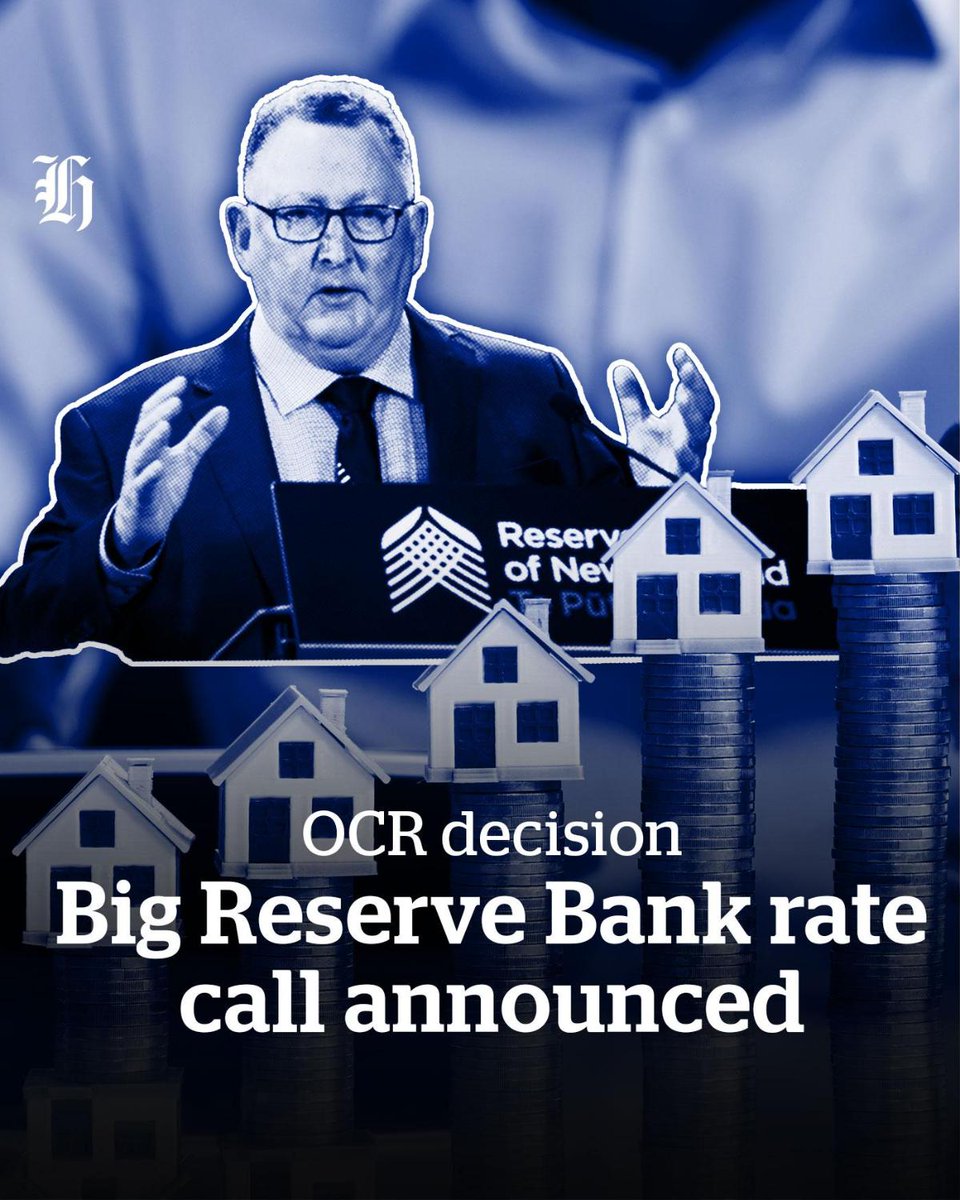 #BREAKING | The Reserve Banks has announced another OCR cut. ebx.sh/DmaT4o