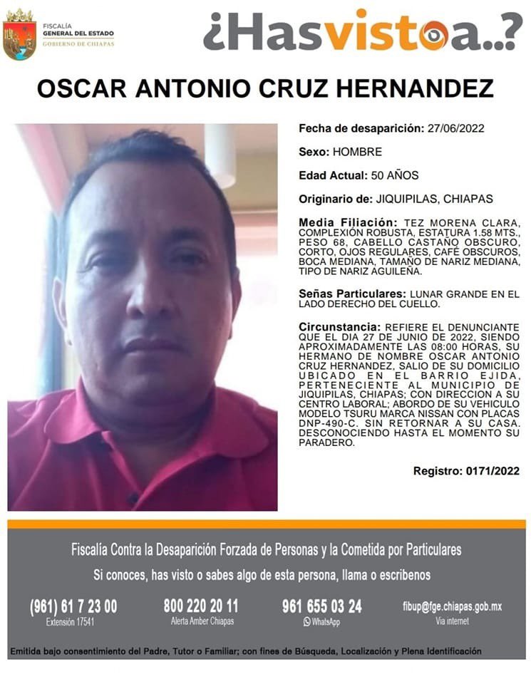 🚨 ¡Tu ayuda es importante!

🆘 Pedimos tu colaboración para localizar a esta persona desaparecida.

Si tienes información, repórtala de inmediato.
📢 #PersonasDesaparecidas