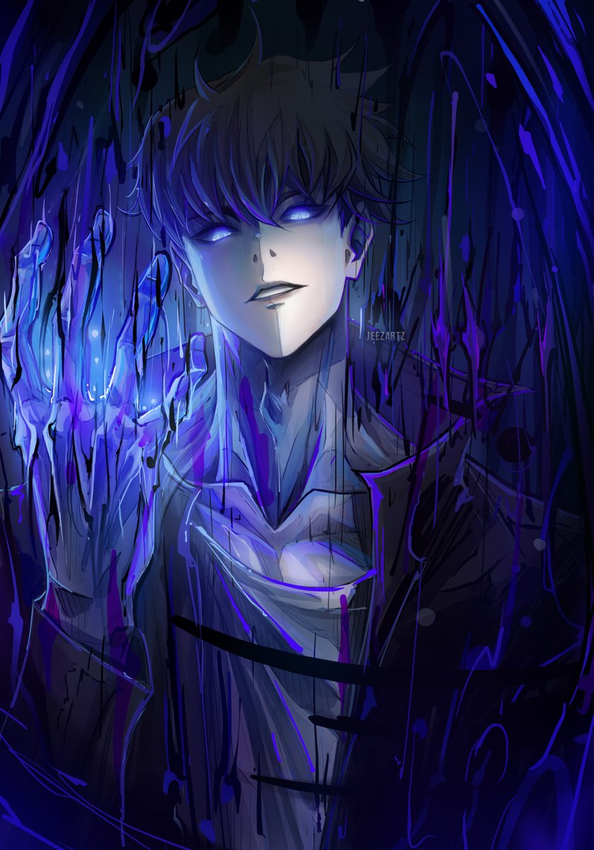 jeezartzz's tweet image. done on stream twitch.tv/jeezart
thank you every one who came to say hi! <3 #SungJinwoo #SoloLeveling #anime #art