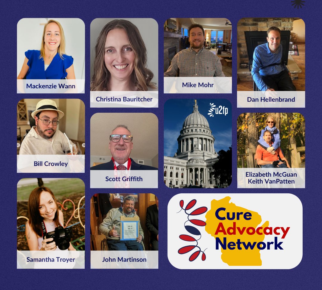 Our $5M SCI Research Grant bill is being introduced this week in the Wisconsin Assembly and Senate by our legislative champions, Representative Paul Tittl and Senator Van Wanggaard! We have a 10-day window, please help we are so close!

Link: u2fp.org/get-educated/a…