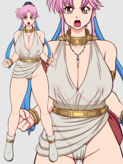 FANBOX更新しました。     
https://t.co/CmLnGIkUeM
マァム立ち絵に追加差分 