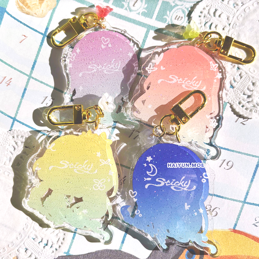 haiyunee's tweet image. the backs came out really cute as well!! ✨