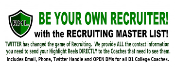 Recruiting_List's tweet photo. ⭐️⭐️⭐️#PromoteYourself ⭐️⭐️⭐️
#DM College Coaches TODAY‼️
Need Help?? 🧐
🚨WE HAVE ALL COACHES WITH DM'S OPEN🚨
🔗https://t.co/i7rFtCyhWC
🏈🏈🏈🏈🏈
#CollegeRecruiting #NCAA #JUCO #NAIA #NCCAA #NJCAA Find #Opportinity #Offers #AGTG 🙏 https://t.co/gHbPNR0al2