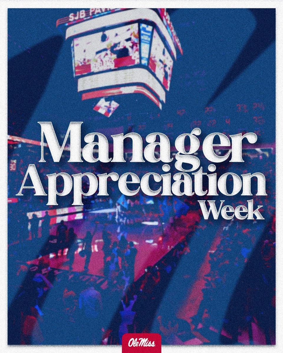 It's Manager Appreciation Week!
We're thankful for the work done by our team of managers that helps impact winning in our program!