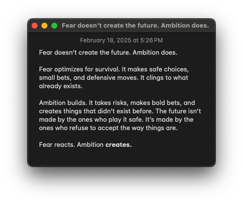 hnshah's tweet photo. On fear... https://t.co/GHWtMEUCjV