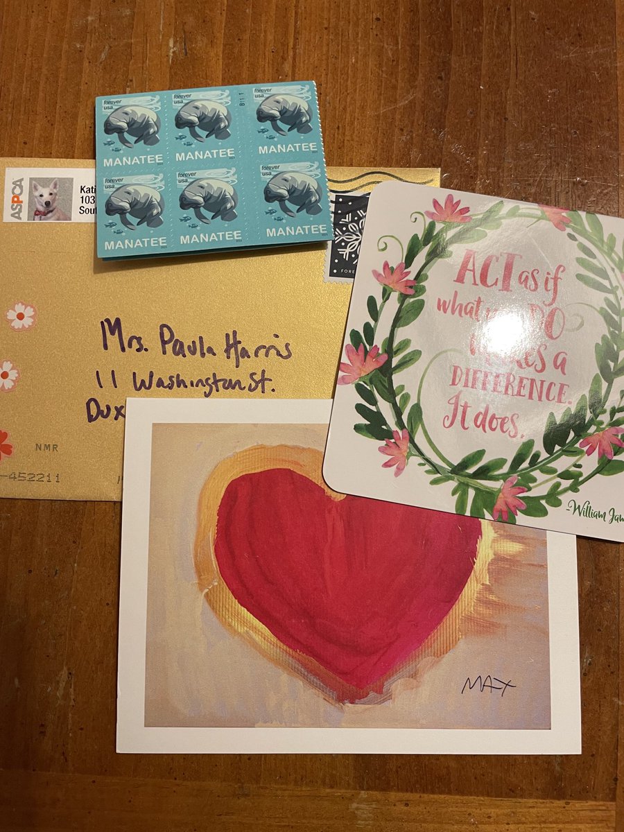 I’m humbled by all the generous cards I have been receiving the past month since my TEDx talk went live. Low Tech Love: Power of the Handwritten Note! Thank you.